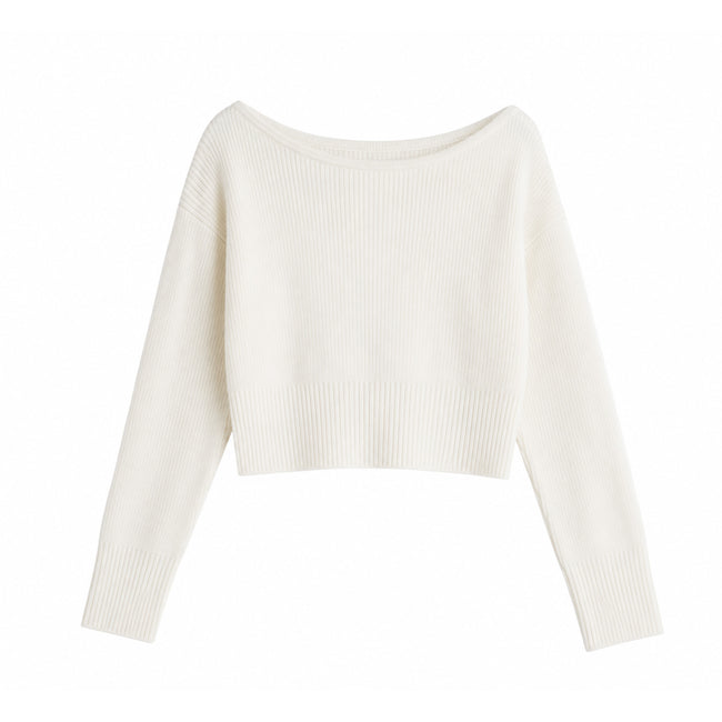 Off-Shoulder Knit