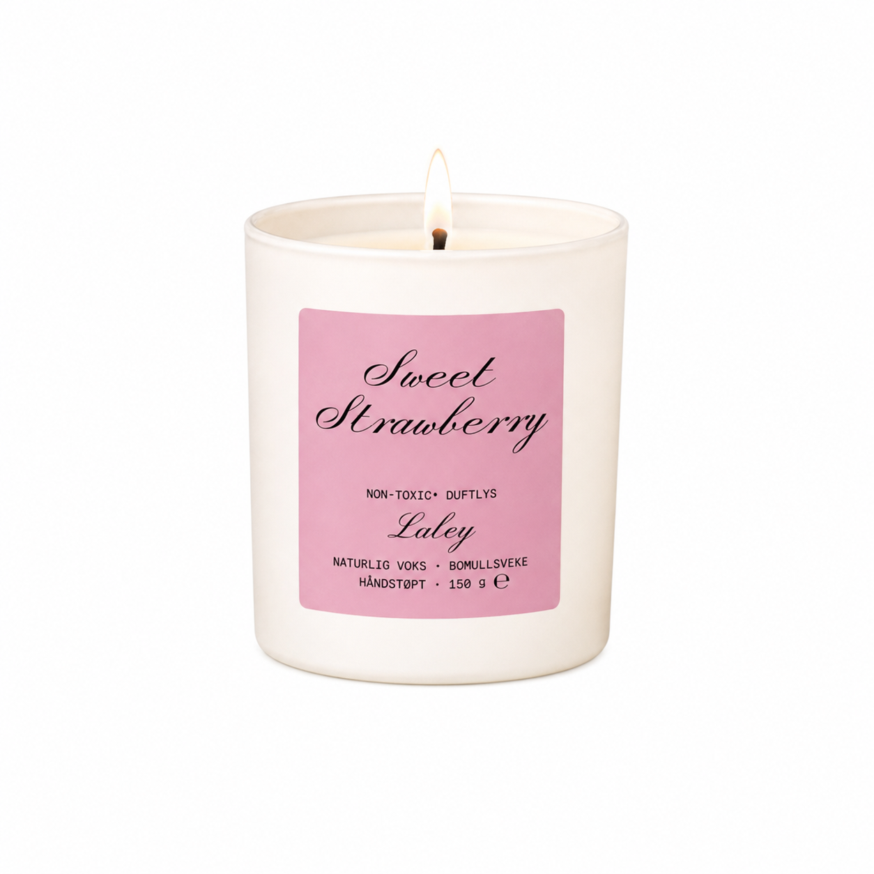 Non-Toxic Duftlys Sweet Strawberry, produktbilde