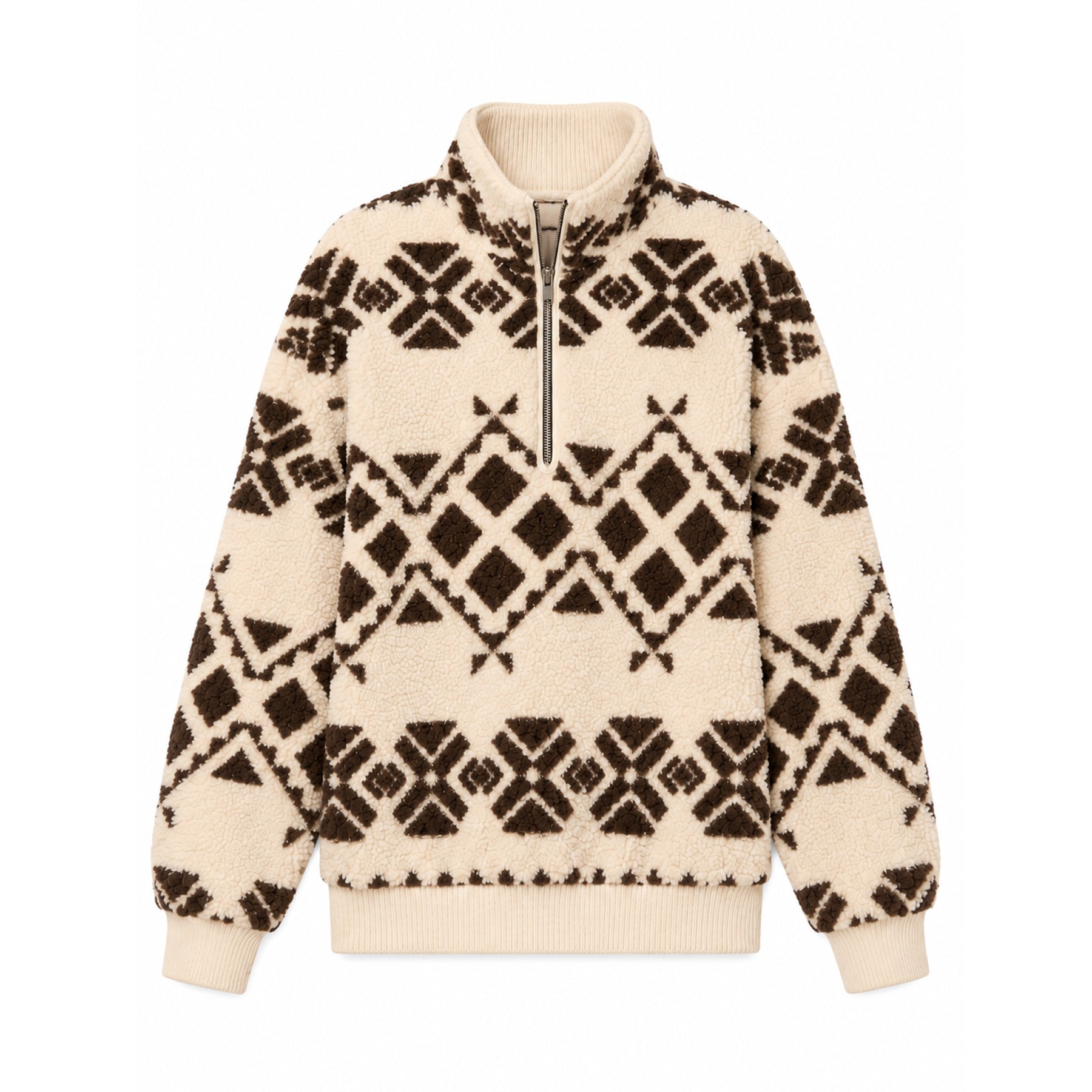 Teddy Fleece i offwhite, produktbilde