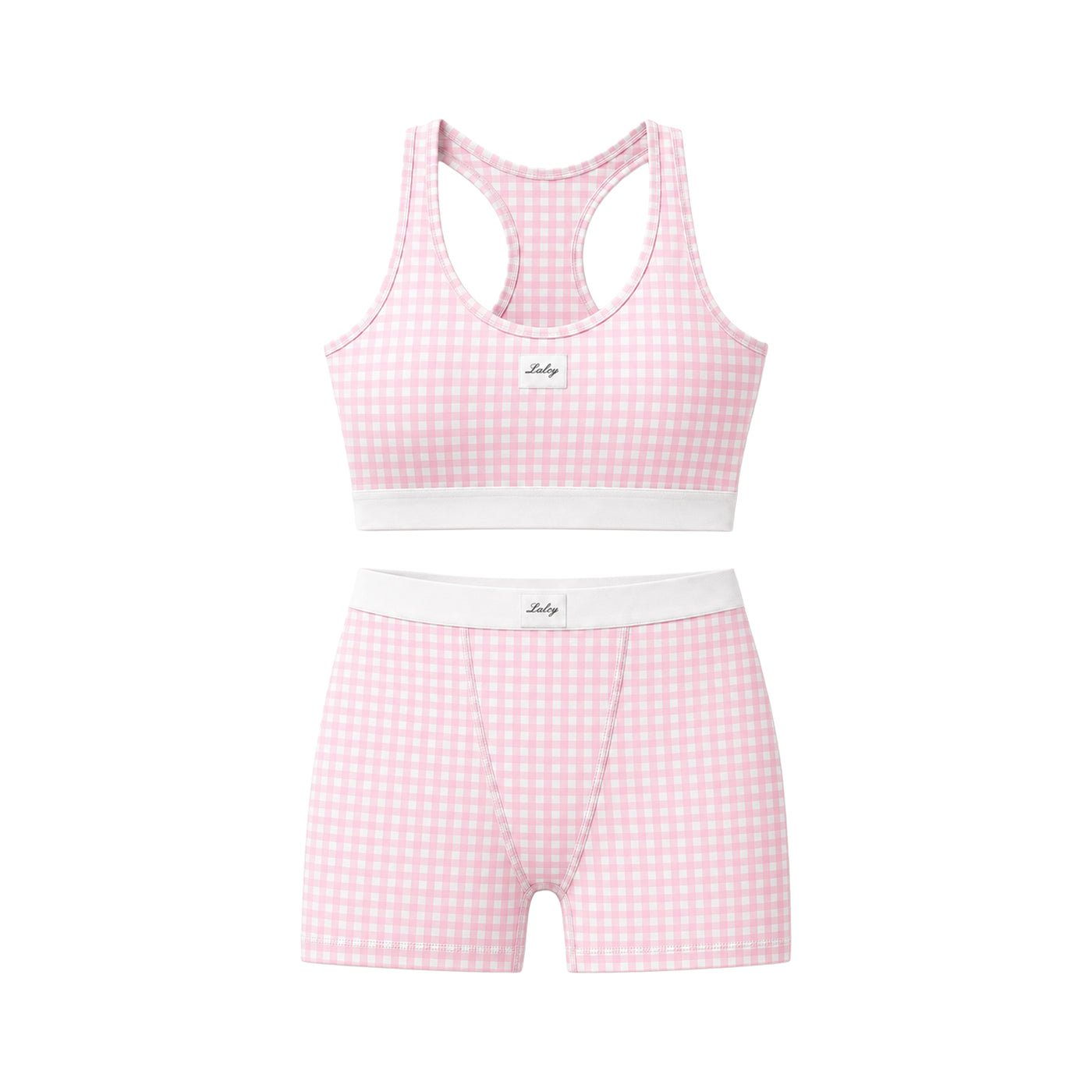 90's underwear set pink